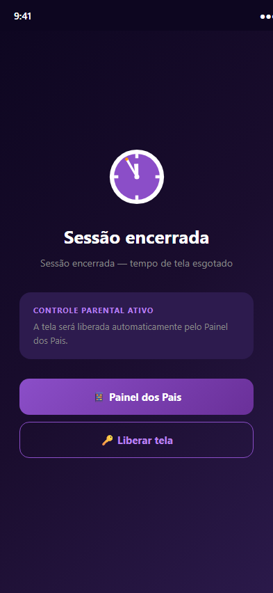 Tela de bloqueio